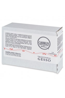 Gamblin Oil Medium: Traditional Gesso 1lbs