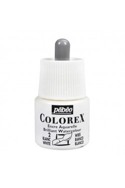 Pebeo Colorex Brilliant Watercolor Ink: White 45ml