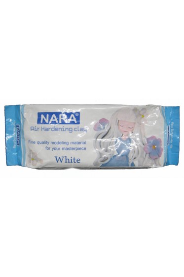 Nara Air Hardening Clay : Nara Air Hardening Clay White 500g