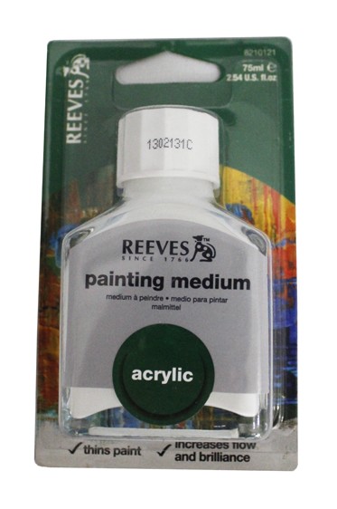 Reeves Acrylic Painting Medium 75ml - The Oil Paint Store