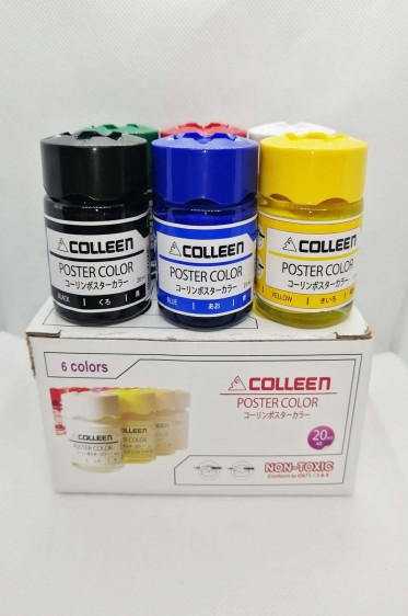 Colleen Poster Color: Set 6pcs 20ml