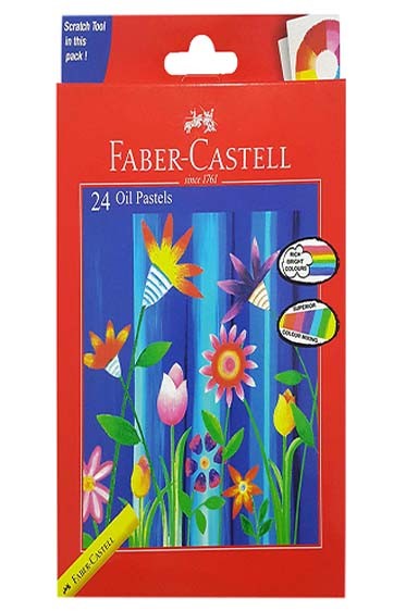 Faber Castell Oil Pastel 24pcs Set - The Oil Paint Store