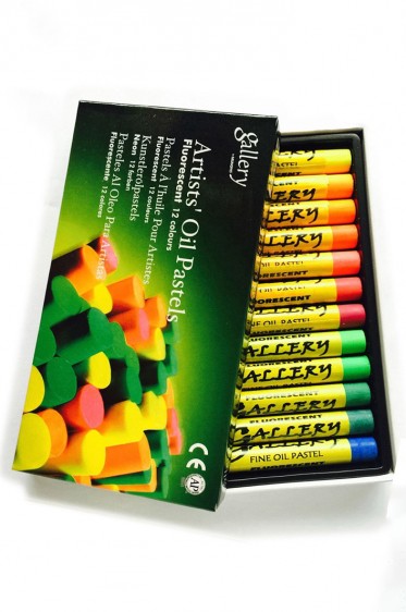 Mungyo Oil Pastel: Mungyo Flourescent Color 12colors