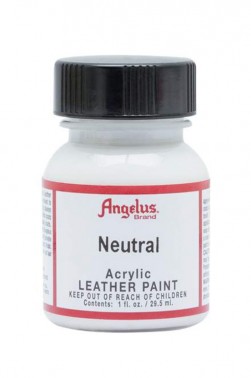 Angelus Acrylic Leather Paint: Neutral 1oz