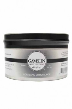 Gamblin Inks: Portland Litho Black 300ml