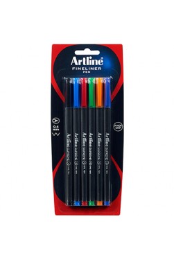 Artline Supremed  Fine Liner Pen 0.4mm Set