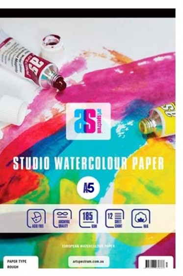 Art Spectrum Studio Watercolour PAD A5 Rough 185gsm
