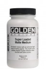 Golden Acrylic Medium: Super Loaded Matte Medium 237ml