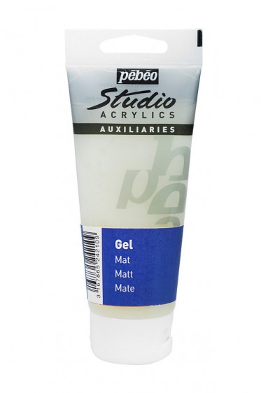 Pebeo Acrylic Medium: Gel Matte Medium 100ml