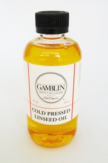 Gamblin Oil Medium: Cold Pressed Linseed Oil 236ml