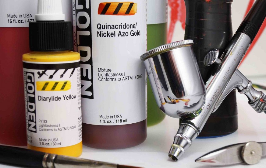 Golden Acrylic for Airbrush